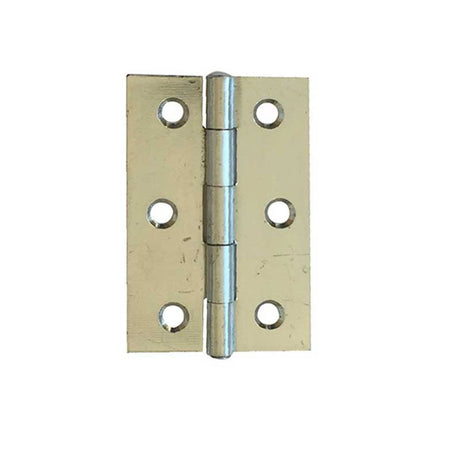 This is an image showing the Frelan - ZP 76mm Steel Butt Hinge available to order from T.H. Wiggans Ironmongery in Kendal