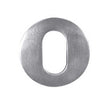 This is an image showing the Frelan - SAA Oval Cyl Escutcheon available to order from T.H. Wiggans Ironmongery in Kendal