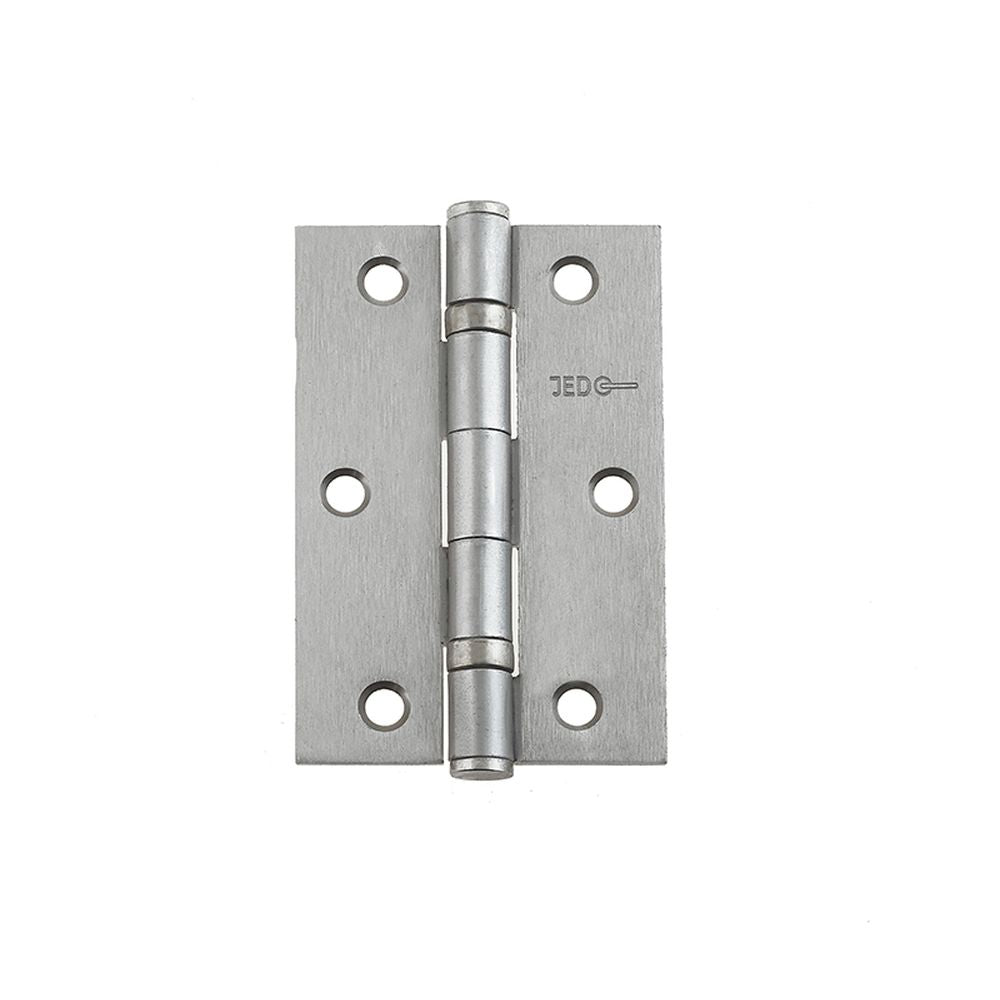 This is an image showing the Frelan - 89x58x2mm SN Steel ball bearing hinge available to order from T.H. Wiggans Ironmongery in Kendal