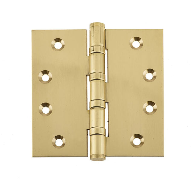 This is an image showing the Frelan - 102x102x3mm PB B/B HINGE available to order from T.H. Wiggans Ironmongery in Kendal