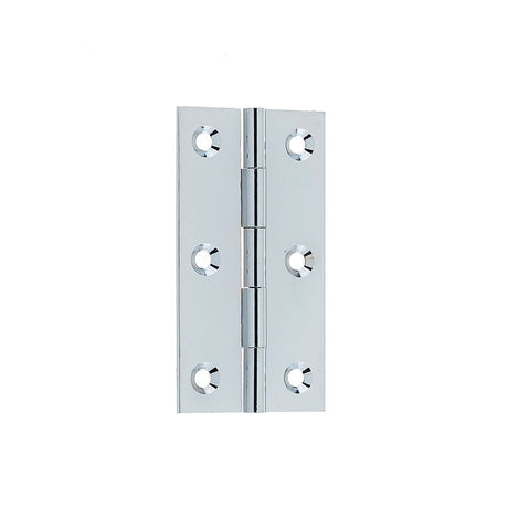 This is an image of a Frelan - 76x42x1.5mm PC HINGE  that is availble to order from T.H Wiggans Architectural Ironmongery in in Kendal.