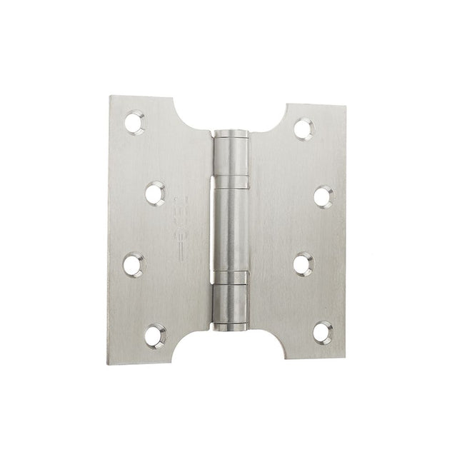 This is an image showing the Frelan - 102x127mm Stainless Steel Ball Bearing Parliament Hinges - SSS available to order from T.H. Wiggans Ironmongery in Kendal