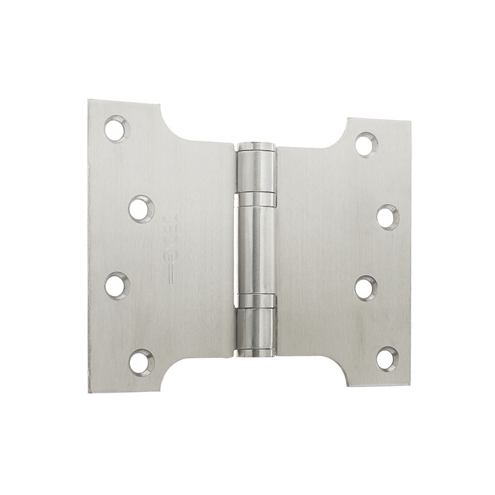 This is an image showing the Frelan - 102x152mm Stainless Steel Ball Bearing Parliament Hinges - SSS available to order from T.H. Wiggans Ironmongery in Kendal