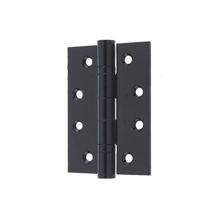 This is an image showing the Frelan - 102x76mm Grade 202 Stainless Steel Ball Bearing Hinges Grade 13 - Black available to order from T.H. Wiggans Ironmongery in Kendal