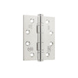 This is an image showing the Frelan - 102x76mm Grade 316 Stainless Steel Ball Bearing Hinges Grade 13 - Polis available to order from T.H. Wiggans Ironmongery in Kendal