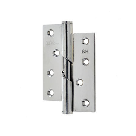 This is an image of a Frelan - 102x76x3mm PSS R/H rising butt hinge that is availble to order from T.H Wiggans Architectural Ironmongery in in Kendal.