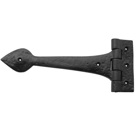 This is an image of a Frelan - Tee Hinges 225mm - Antique Black that is availble to order from T.H Wiggans Architectural Ironmongery in in Kendal.