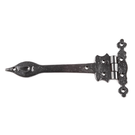 This is an image of a Frelan - Tee Hinges 230mm - Antique Black that is availble to order from T.H Wiggans Architectural Ironmongery in in Kendal.