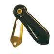 This is an image showing the Frelan - Black Escutcheon available to order from T.H. Wiggans Ironmongery in Kendal