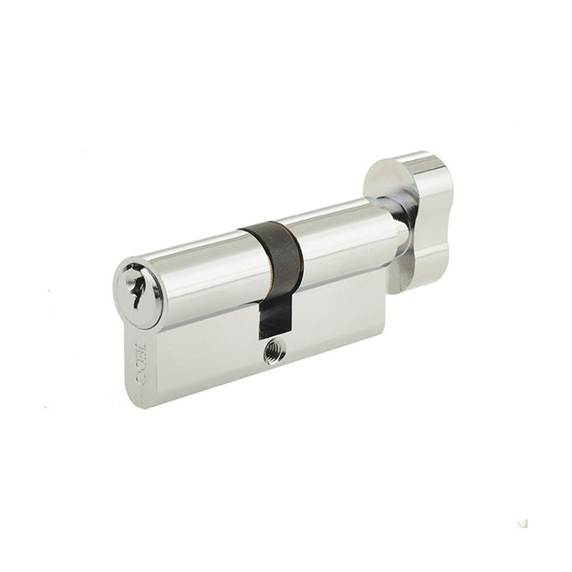 This is an image showing the Frelan - 100mm PC Euro cyl & turn available to order from T.H. Wiggans Ironmongery in Kendal