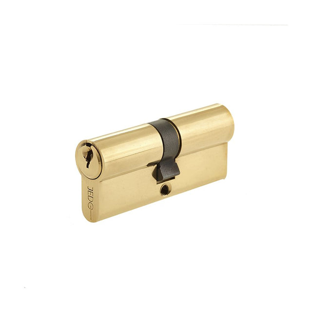 This is an image showing the Frelan - 60mm PB Euro double cyl KA 62134 available to order from T.H. Wiggans Ironmongery in Kendal