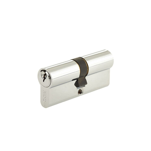 This is an image showing the Frelan - 60mm PC Euro double cylinder available to order from T.H. Wiggans Ironmongery in Kendal