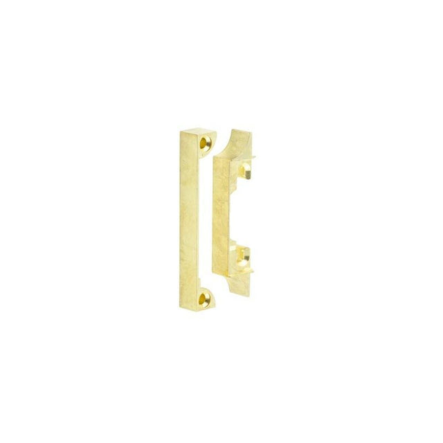 This is an image showing the Frelan - Rebate Set for JL-HDT Tubular Latch - Electo Brass available to order from T.H. Wiggans Ironmongery in Kendal