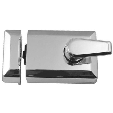 This is an image of a Frelan - PC Rollerbolt nightlatch that is availble to order from T.H Wiggans Architectural Ironmongery in Kendal.