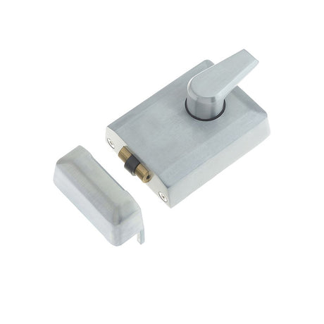 This is an image of a Frelan - SC Rollerbolt nightlatch that is availble to order from T.H Wiggans Architectural Ironmongery in Kendal.