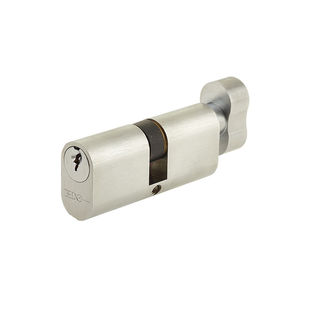 This is an image showing the Frelan - 70mm SC Oval cyl & turn available to order from T.H. Wiggans Ironmongery in Kendal