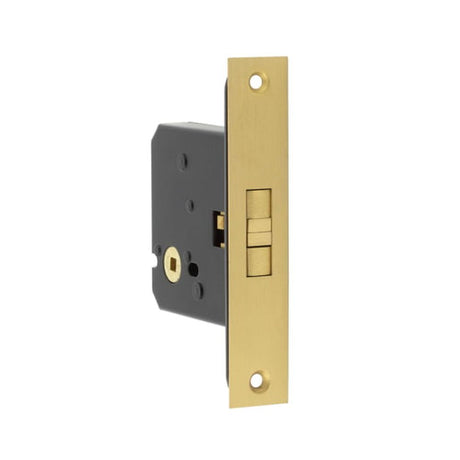 This is an image of a Frelan - SB Bathroom sliding door lock that is availble to order from T.H Wiggans Architectural Ironmongery in Kendal.
