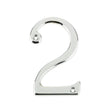 This is an image showing the Frelan - 75mm PC Screwfix numeral 2 available to order from T.H. Wiggans Ironmongery in Kendal