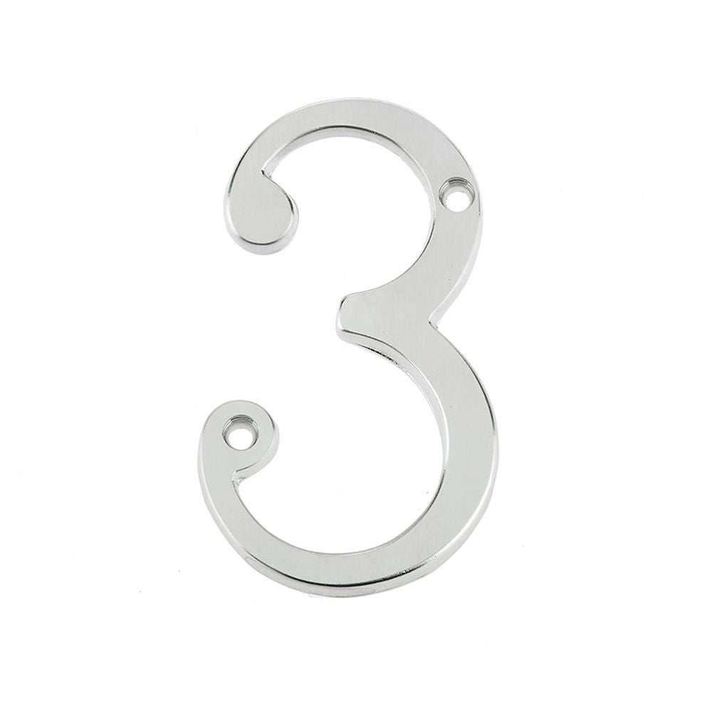 This is an image showing the Frelan - JNSC/3 75MM SCREWFIX NUMERAL available to order from T.H. Wiggans Ironmongery in Kendal