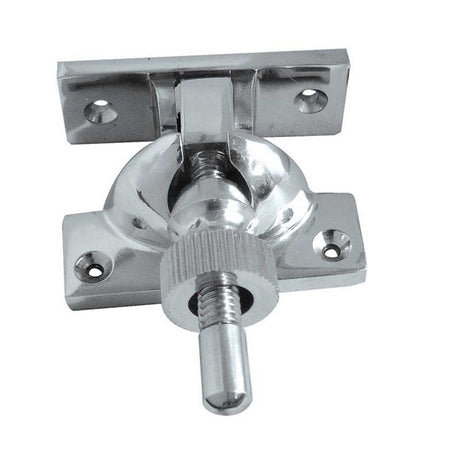This is an image of a Frelan - Heavy Brighton Fastener - Polished Chrome that is availble to order from T.H Wiggans Architectural Ironmongery in Kendal in Kendal.