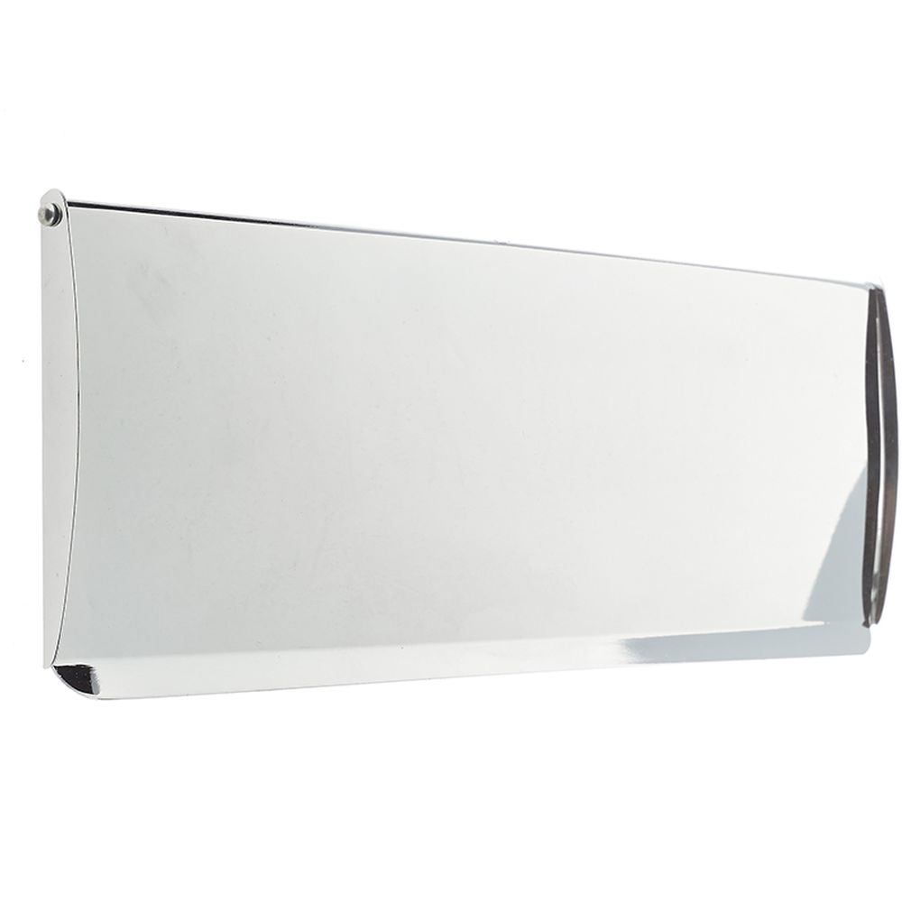 This is an image showing the Frelan - Inner Door Tidy 400x126mm - Polished Chrome available to order from T.H. Wiggans Ironmongery in Kendal