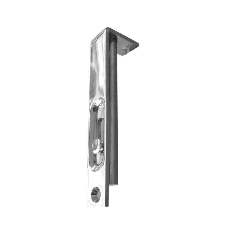 This is an image showing the Frelan - 102MM X 16MM CP SLIDE FLUSH BOLT available to order from T.H. Wiggans Ironmongery in Kendal