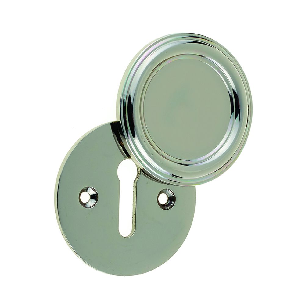 This is an image showing the Frelan - PN Covered escutcheon available to order from T.H. Wiggans Ironmongery in Kendal