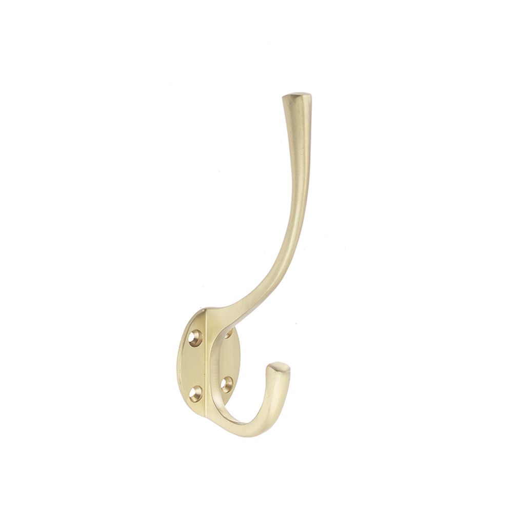 This is an image showing the Frelan - 142mm SB Hat & Coat hook available to order from T.H. Wiggans Ironmongery in Kendal