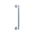 This is an image showing the Frelan - Lydia 275mm Pull Handle - Polished Chrome/Satin Chrome available to order from T.H. Wiggans Ironmongery in Kendal