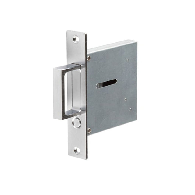 This is an image showing the Burlington - SC Sliding Edge Flush Handle available to order from T.H. Wiggans Ironmongery in Kendal