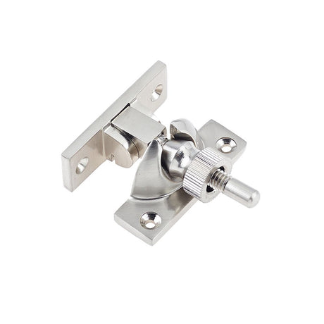 This is an image of a Frelan - Brighton Fastener - Satin Nickel that is availble to order from T.H Wiggans Architectural Ironmongery in Kendal in Kendal.