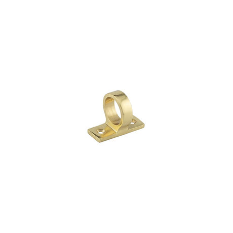 This is an image of a Frelan - Sash Eye - Polished Brass that is availble to order from T.H Wiggans Architectural Ironmongery in Kendal in Kendal.