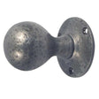 This is an image showing the Frelan - Ball Shaped Mortice Knobs - Pewter available to order from T.H. Wiggans Ironmongery in Kendal