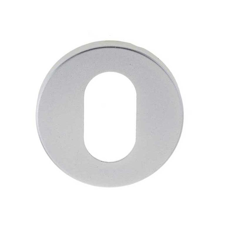 This is an image showing the Frelan - SAA Oval profile escutcheon available to order from T.H. Wiggans Ironmongery in Kendal