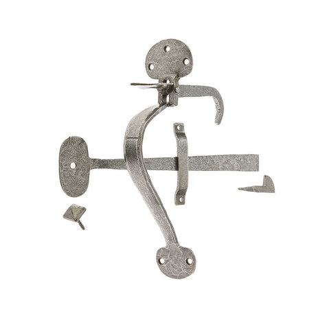 This is an image of Frelan - Valley Forge Bean Latch - Pewter available to order from T.H Wiggans Architectural Ironmongery in Kendal, quick delivery and discounted prices.