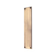 This is an image of Spira Brass - Victorian Finger Plate 275mm Antique Brass available to order from T.H Wiggans Architectural Ironmongery in Kendal, quick delivery and discounted prices.