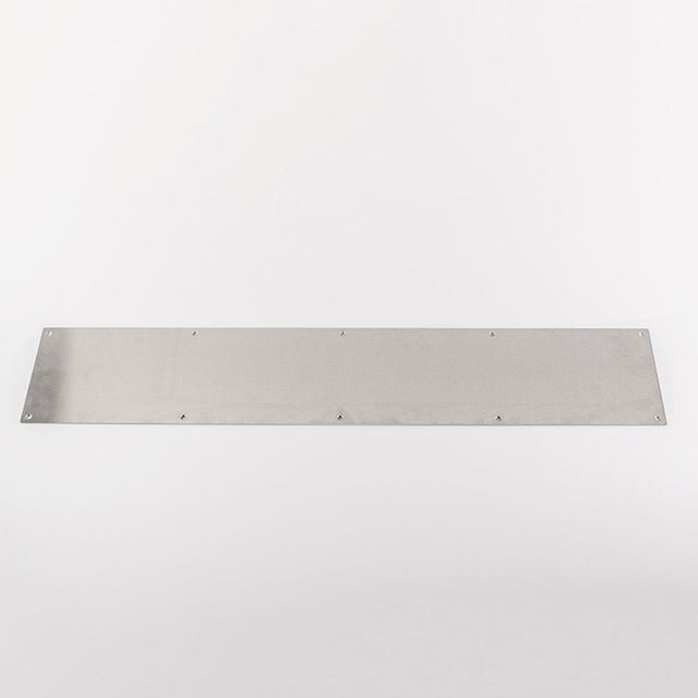 This is an image of Eurospec - Kickplate 790 x 150mm - SSS available to order from T.H Wiggans Architectural Ironmongery in Kendal, quick delivery and discounted prices.