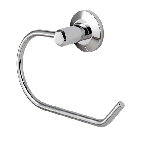 This is an image of a Carlisle Brass - Tempo Toilet Paper Holder - Polished Chrome that is availble to order from T.H Wiggans Architectural Ironmongery in Kendal in Kendal.