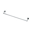 This is an image of a Carlisle Brass - Tempo Single Towel Rail 525mm - Polished Chrome that is availble to order from T.H Wiggans Architectural Ironmongery in Kendal in Kendal.