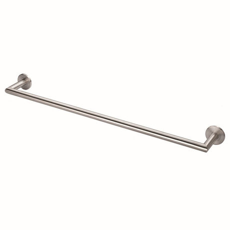 This is an image of a Carlisle Brass - Stainless Steel Single Towel Rail 650mm - Stainless Steel that is availble to order from T.H Wiggans Architectural Ironmongery in Kendal in Kendal.