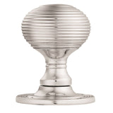 This is an image of Carlisle Brass - Queen Anne Mortice Knob - Polished Chrome available to order from T.H Wiggans Architectural Ironmongery in Kendal, quick delivery and discounted prices.