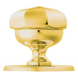 This is an image of Carlisle Brass - Octagonal Centre Door Knob - Stainless Brass available to order from T.H Wiggans Architectural Ironmongery in Kendal, quick delivery and discounted prices.