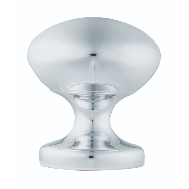 This is an image of Carlisle Brass - Easy Centre Door Knob - Polished Chrome available to order from T.H Wiggans Architectural Ironmongery in Kendal, quick delivery and discounted prices.