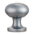 This is an image of Carlisle Brass - Easy Centre Door Knob - Satin Chrome available to order from T.H Wiggans Architectural Ironmongery in Kendal, quick delivery and discounted prices.