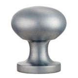 This is an image of Carlisle Brass - Easy Centre Door Knob - Satin Chrome available to order from T.H Wiggans Architectural Ironmongery in Kendal, quick delivery and discounted prices.