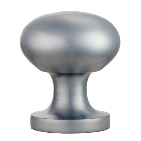 This is an image of Carlisle Brass - Easy Centre Door Knob - Satin Chrome available to order from T.H Wiggans Architectural Ironmongery in Kendal, quick delivery and discounted prices.