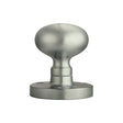 This is an image of Carlisle Brass - Mushroom Mortice Knob - Satin Nickel available to order from T.H Wiggans Architectural Ironmongery in Kendal, quick delivery and discounted prices.