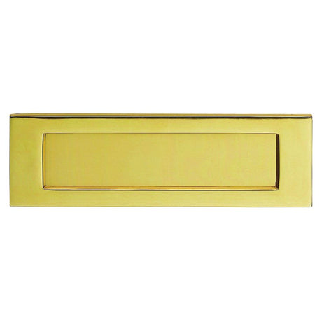 This is an image of Carlisle Brass - Plain Letter Plate 282 x 80mm - Stainless Brass available to order from T.H Wiggans Architectural Ironmongery in Kendal, quick delivery and discounted prices.
