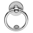 This is an image of Carlisle Brass - Ring Door Knocker - Polished Chrome available to order from T.H Wiggans Architectural Ironmongery in Kendal, quick delivery and discounted prices.