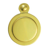 This is an image of Carlisle Brass - Covered Escutcheon - Polished Brass available to order from T.H Wiggans Architectural Ironmongery in Kendal, quick delivery and discounted prices.